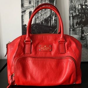 Kate Spade Medium Top-handle bag in red